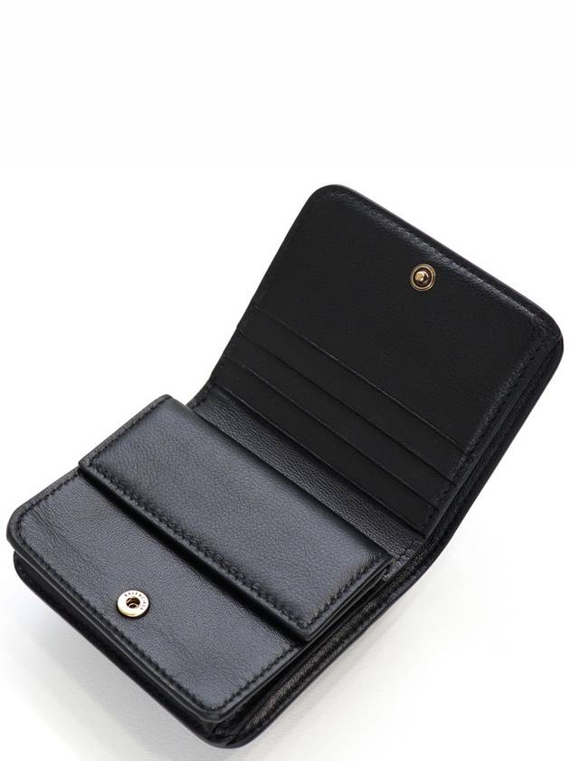 Everyday Logo Bicycle Wallet Black - BALENCIAGA - BALAAN.