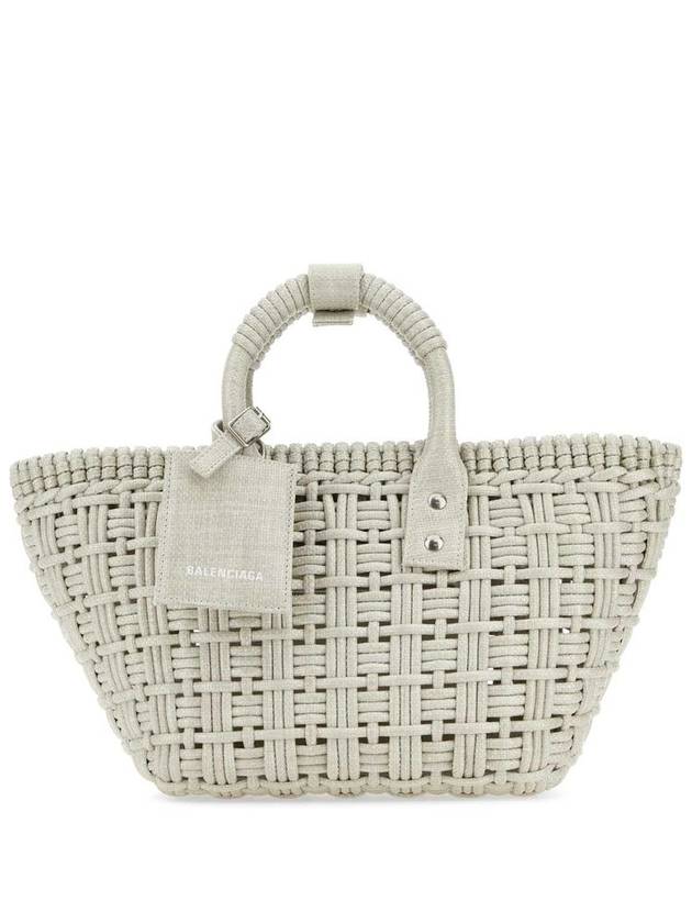 Bistro XS Basket Tote Bag Abbey Stone - BALENCIAGA - BALAAN 2