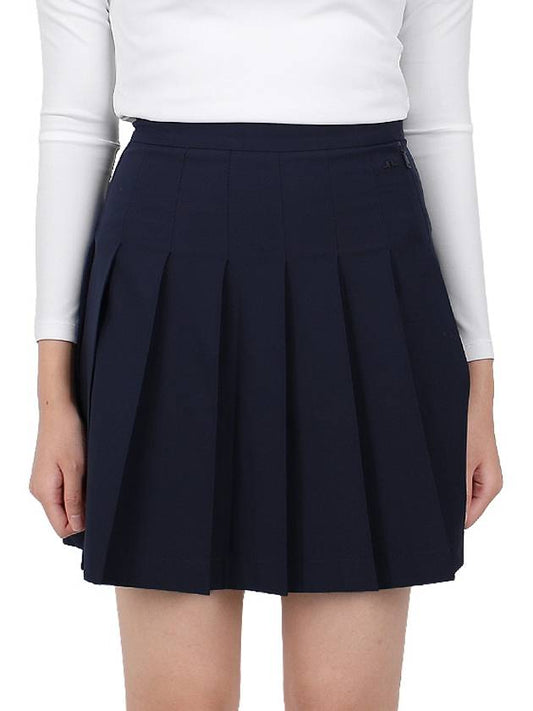 Women's Adina Golf Skirt Navy - J.LINDEBERG - BALAAN 2