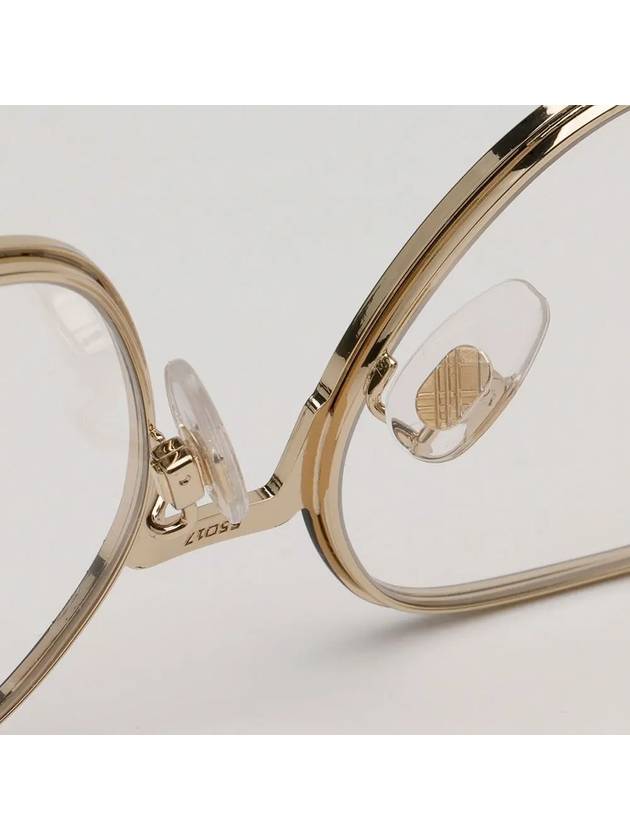 Glasses Frame BE1379D 1109 Metal Asian Fit Square Winston - BURBERRY - BALAAN 6