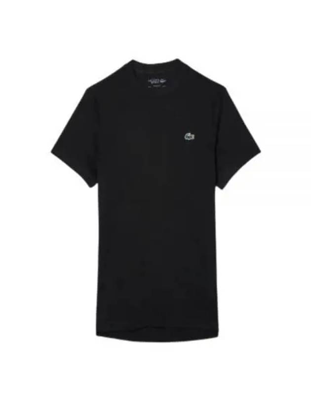 Men's Ultra Dry Short Sleeve T-Shirt Black - LACOSTE - BALAAN 2