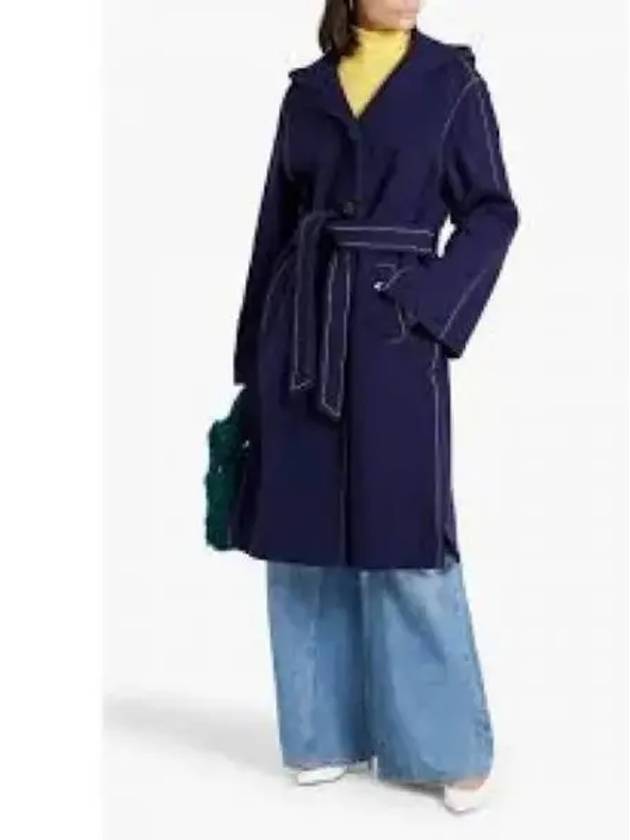 Wool Single Coat Blue - MARNI - BALAAN 2