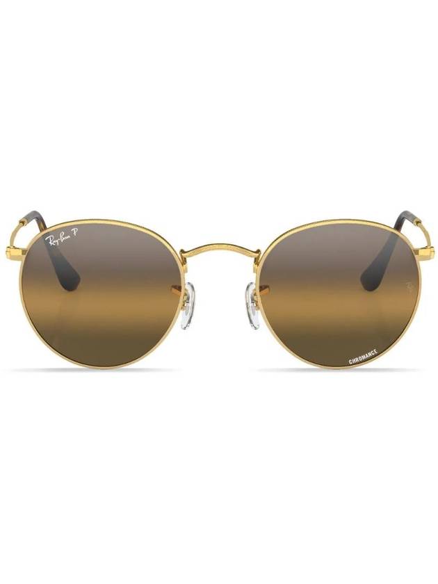 Chromance Round Frame Sunglasses RB3447001G5 - RAY-BAN - BALAAN 1