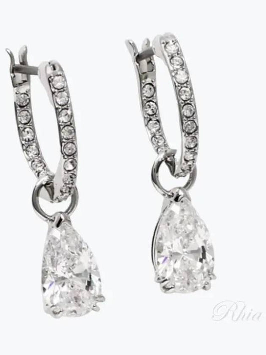 Millenia hoop earrings silver - SWAROVSKI - BALAAN 2