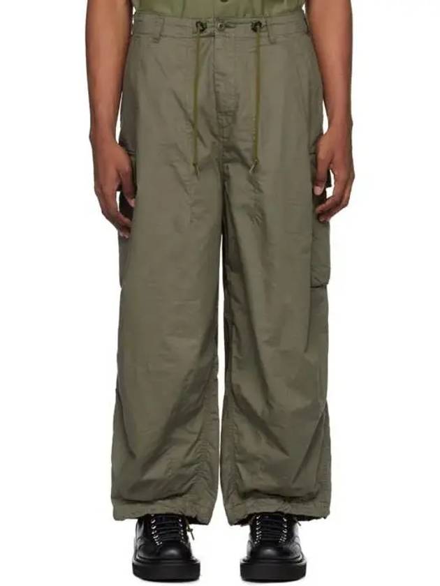 H.D. Cargo Wide Pants Olive - NEEDLES - BALAAN 2