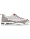 Tech Runner Panel Low Top Sneakers Grey - THOM BROWNE - BALAAN 3