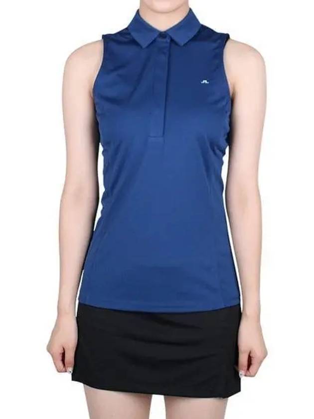 Women's Dena Golf Sleeveless Blue - J.LINDEBERG - BALAAN 2