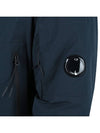 Men's Sweatshirt Hooded Jacket Navy - CP COMPANY - 7