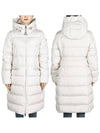 Women s AVOCETTE down long padded jacket ivory 1C00042 539ZD 268 - MONCLER - BALAAN 1