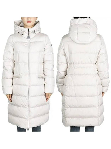 Women s AVOCETTE down long padded jacket ivory 1C00042 539ZD 268 - MONCLER - BALAAN 1