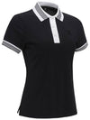 WOMEN COLLAR COLOR BLOCK SHORT T SHIRTBK - ANEWGOLF - BALAAN 4