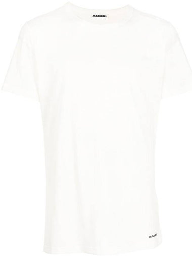 White Cotton T-Shirt J47GC0012J45031100 B0560954961 - JIL SANDER - BALAAN 1