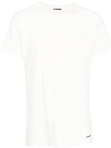 White Cotton T-Shirt J47GC0012J45031100 B0560954961 - JIL SANDER - BALAAN 1