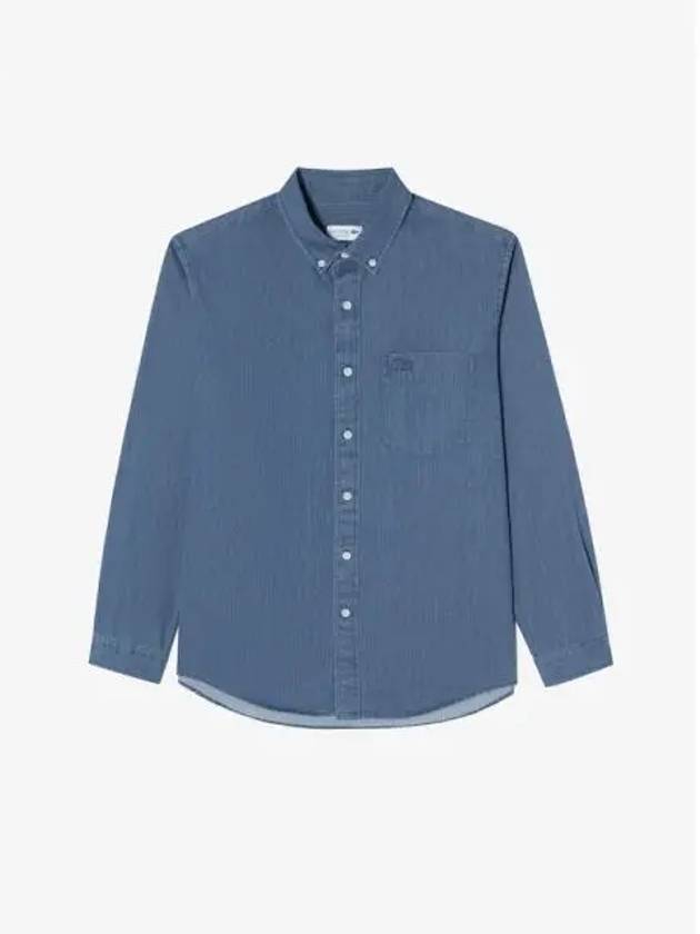 Men s Pocket Denim Shirt CH431E 54N 166 Domestic Product GQ2N24090541802 - LACOSTE - BALAAN 1