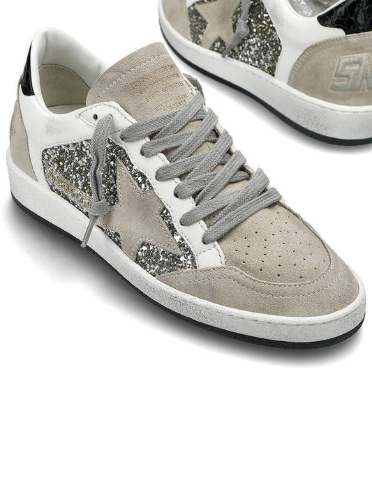 Superstar Glitter Low Top Sneakers Beige - GOLDEN GOOSE - BALAAN 2