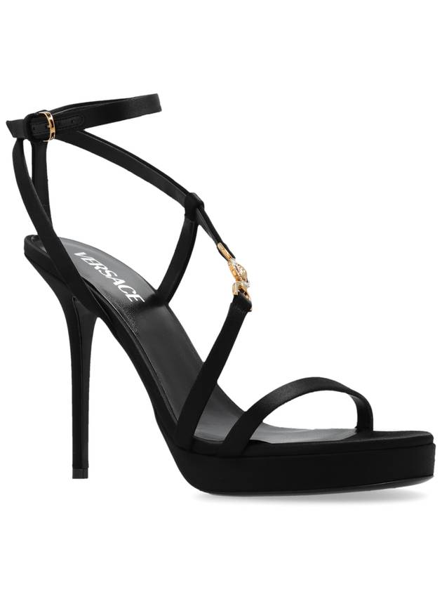 heel pumps 10121341A00619 1B00V black - VERSACE - BALAAN 5