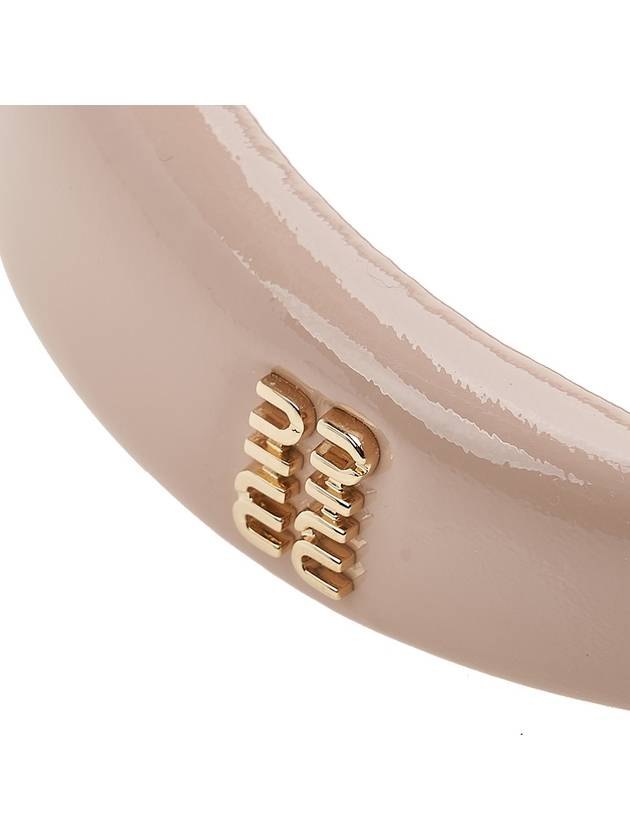 patent leather hairband - MIU MIU - BALAAN 7