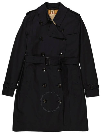 Women's Kensington Heritage Trench Coat Black - BURBERRY - BALAAN 2