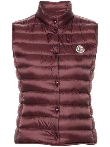 LIANE down vest Bordeaux - MONCLER - BALAAN 1