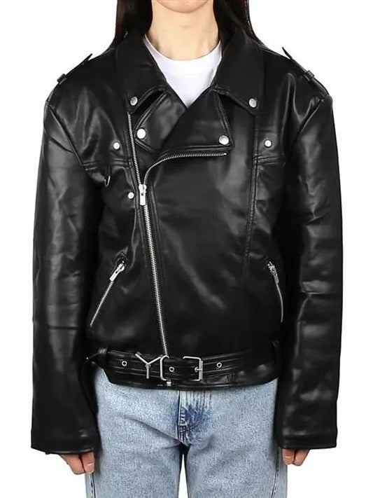 JACK95 S24 BLACK biker jacket - Y/PROJECT - BALAAN 1