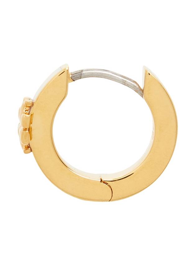 Women's Kira Huggie Hoop Earrings White - TORY BURCH - BALAAN 4