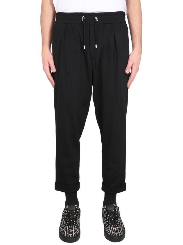 Casual Track Pants Black - BALMAIN - BALAAN 2