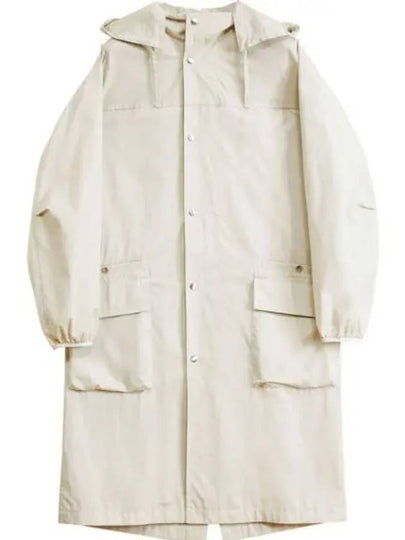 Water Repellent Hooded Parka Ivory - LEMAIRE - BALAAN 2