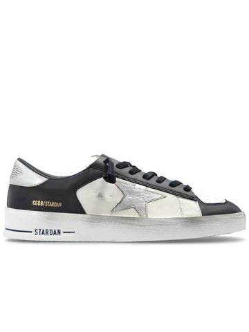 Golden Goose Sneakers Stardan Con Collarino E Passalacci, Men's, Navy Blue - GOLDEN GOOSE - BALAAN 1