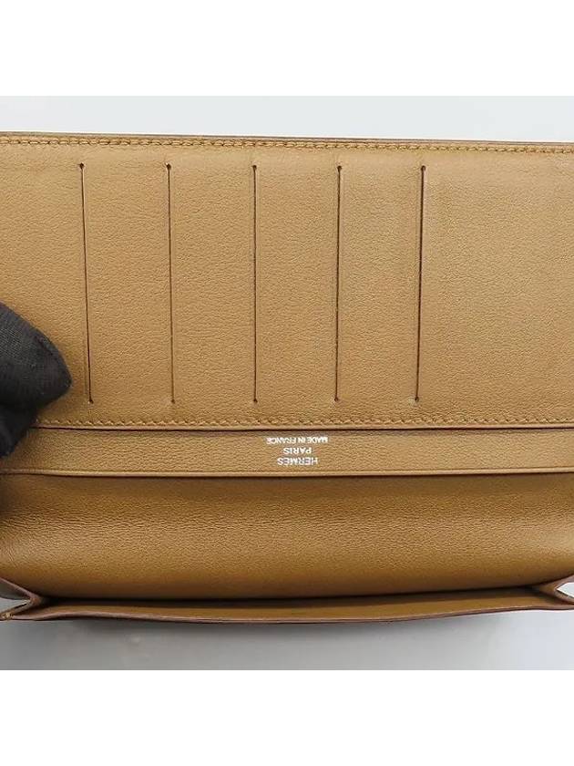 brown long wallet - HERMES - BALAAN 5