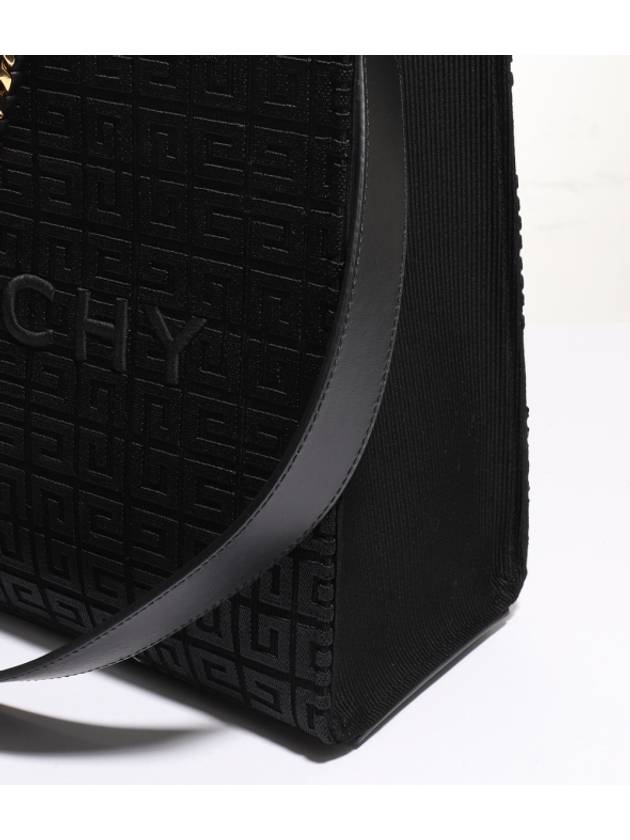 4G Fabric Medium Tote Bag Black - GIVENCHY - BALAAN 6