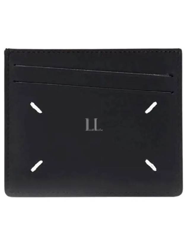 Stitch Diagonal Card Wallet Black - MAISON MARGIELA - BALAAN 2