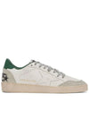 Ball Star Leather Low Top Sneakers White - GOLDEN GOOSE - BALAAN 2