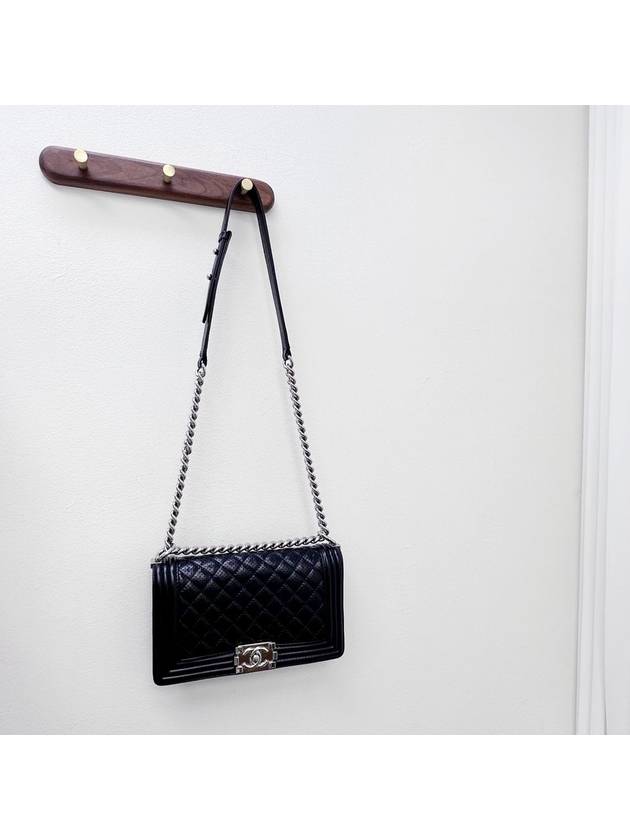 19th Division Black Chain Boy Bag 3VCHB23005 - CHANEL - BALAAN 9