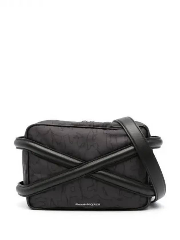 Harness Leather Detail Camera Cross Bag Black - ALEXANDER MCQUEEN - BALAAN 2