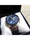 Edifice Eyal Oak Bluetooth Metal Watch Blue Silver - CASIO - BALAAN 3