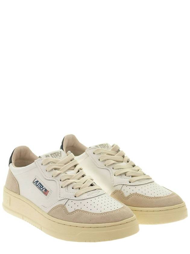 Medalist Navy Tab Low Top Sneakers White Blue - AUTRY - BALAAN 5