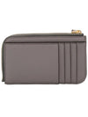 Alphabet Zipper Card Wallet Grey - CHLOE - BALAAN 3