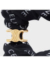 Rayure Bracelet Slik Scrunchy Gold Black - CELINE - BALAAN 3