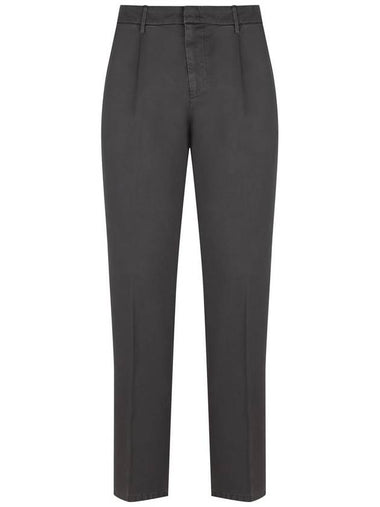 Dondup Ralp Cotton Chino Trousers - DONDUP - BALAAN 1