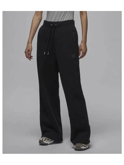 Jordan Flight Fleece Track Pants Black - NIKE - BALAAN 2