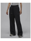 Jordan Flight Fleece Pants W Black FV7156 010 - NIKE - BALAAN 1