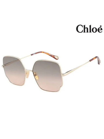 Sunglasses CH0092S 009 Square Metal Women s - CHLOE - BALAAN 1