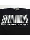 Big Barcode Print Sweatshirt Black - VETEMENTS - BALAAN 4