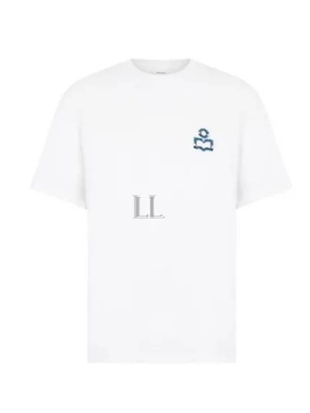 Hugo Embroidery Logo Short Sleeve T-Shirt White - ISABEL MARANT - BALAAN 2