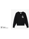 Isabel Marant Women's Marisanne Cotton Sweater Black Silver PU0053FA A1L59E BKSI - ISABEL MARANT ETOILE - BALAAN 2