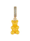 Nostalgia Bear Fave Connector Pendant Gold NYC Taxi Yellow - CRYSTAL HAZE - BALAAN 1