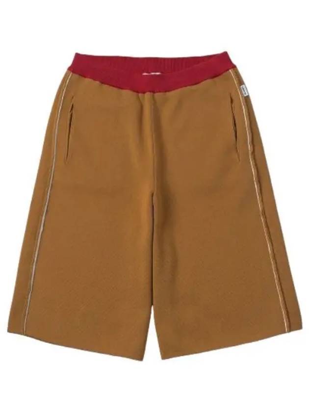 Knit Shorts Pants Brown - SUNNEI - BALAAN 1