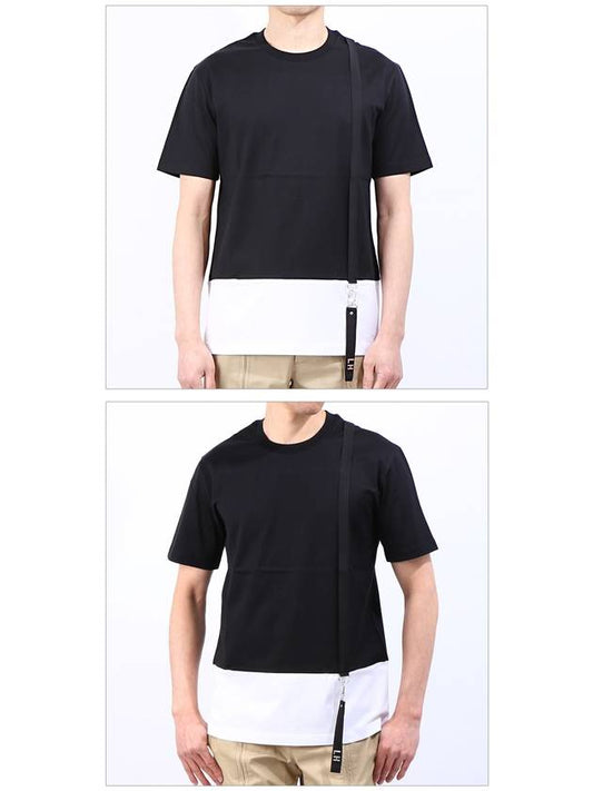 Men's Short Sleeve T-Shirt LHE803A LE800 9001 - LES HOMMES - BALAAN 2