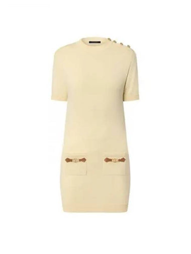 Dauphine tab knit dress 1AFZAV - LOUIS VUITTON - BALAAN 1