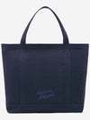 Fox Head Large Tote Bag Navy - MAISON KITSUNE - BALAAN 4